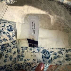 Madewell Floral Jeggings